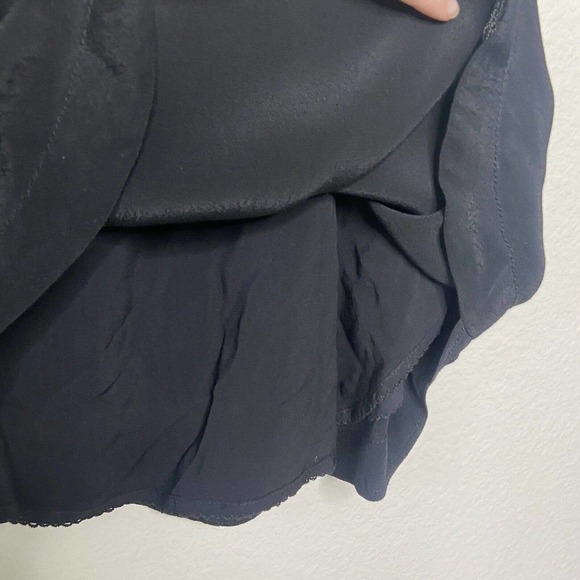 Anthropologie EDME & ESYLLTE Freya Color Block Green and Black Dress S - Picture 9 of 14